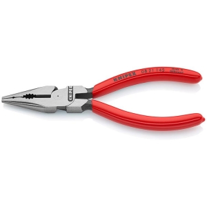 Knipex 08 21 145 Combination Pliers Needle-Nose black 145mm
